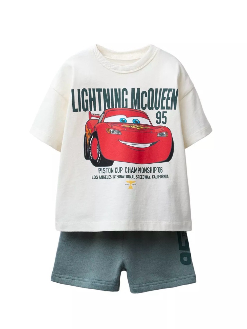 Lightning McQueen Tee and Shorts Set